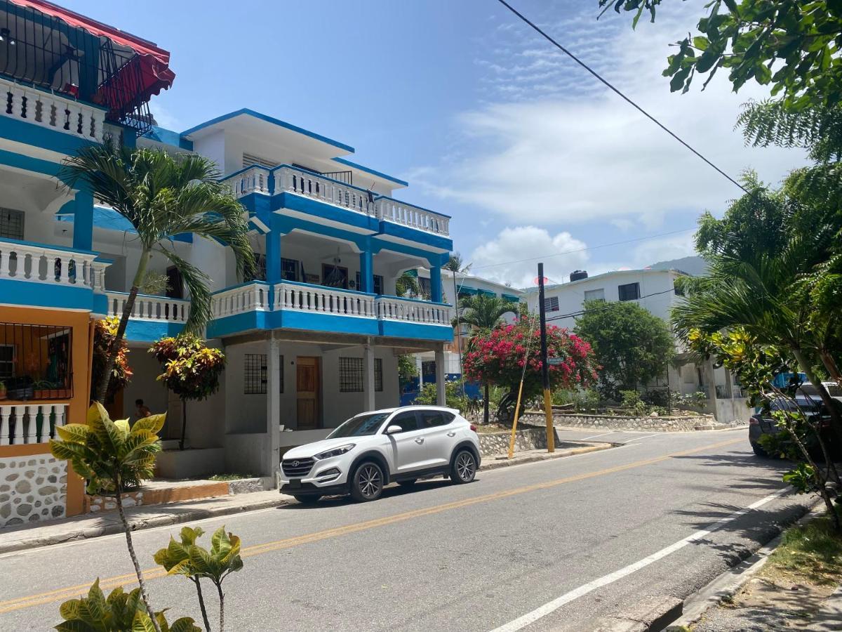 Beachfront Apartment, Quiet 4 Beds, 1 Bath, Ac, Wi-Fi, Hot Water, In Paraiso Near Los Patos Exterior foto